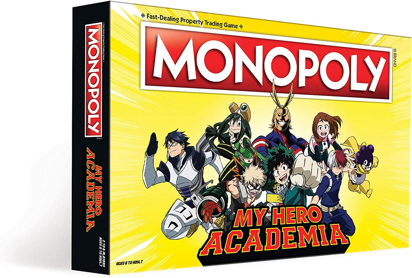 JEU DE SOCIÉTÉ - MONOPOLY - MY HERO ACADEMIA - VERSION ANGLAISE