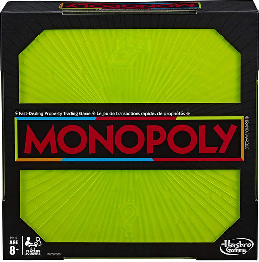 JEU DE SOCIÉTÉ - MONOPOLY - NEON POP - VERSION BILINGUE