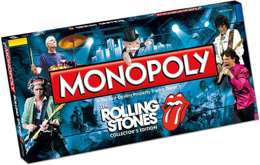 JEU DE SOCIÉTÉ - MONOPOLY - ROLLING STONES COLLECTOR'S EDITION - VERSION ANGLAISE