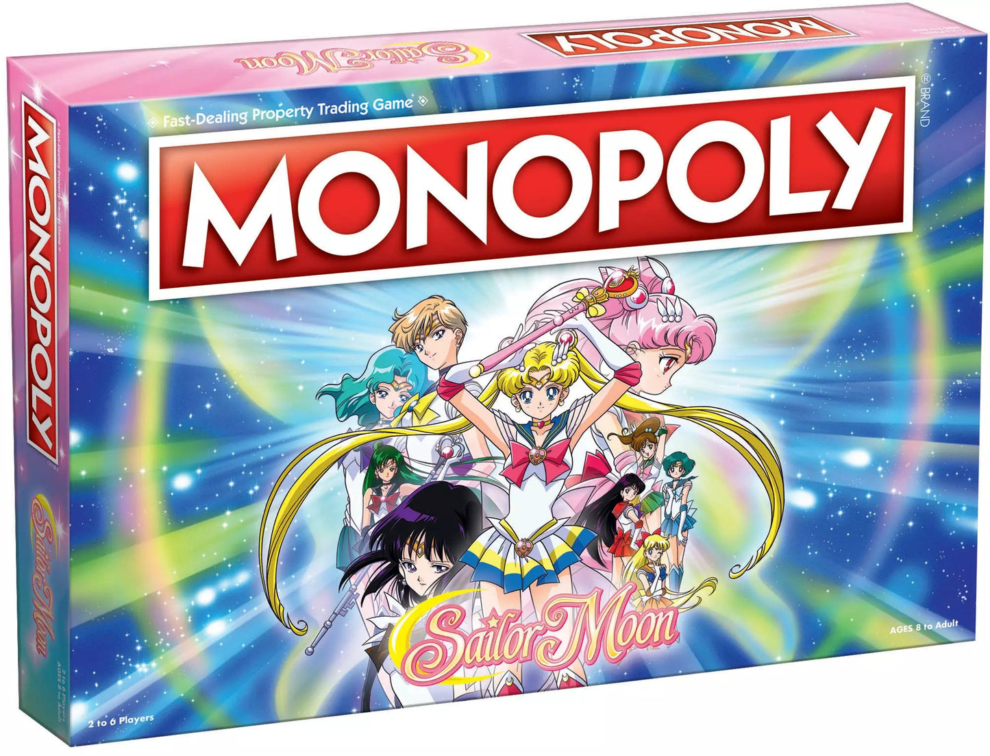 JEU DE SOCIÉTÉ - MONOPOLY - SAILOR MOON - VERSION ANGLAISE