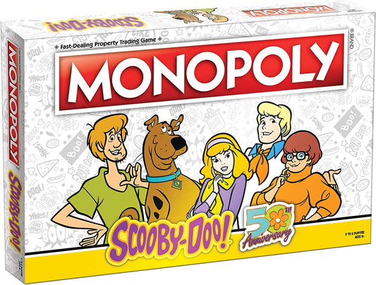 JEU DE SOCIÉTÉ - MONOPOLY - SCOOBY DOO 50TH ANNIVERSARY - VERSION ANGLAISE