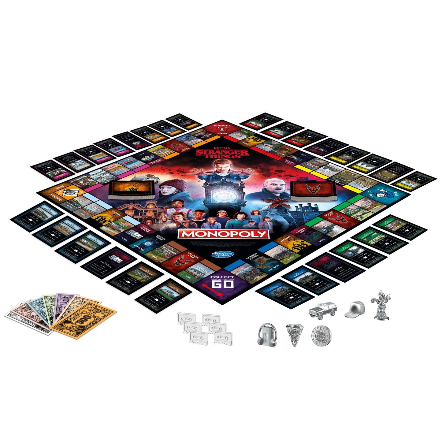 JEU DE SOCIÉTÉ - MONOPOLY - STRANGER THINGS NETFLIX - 2022 - VERSION ANGLAISE