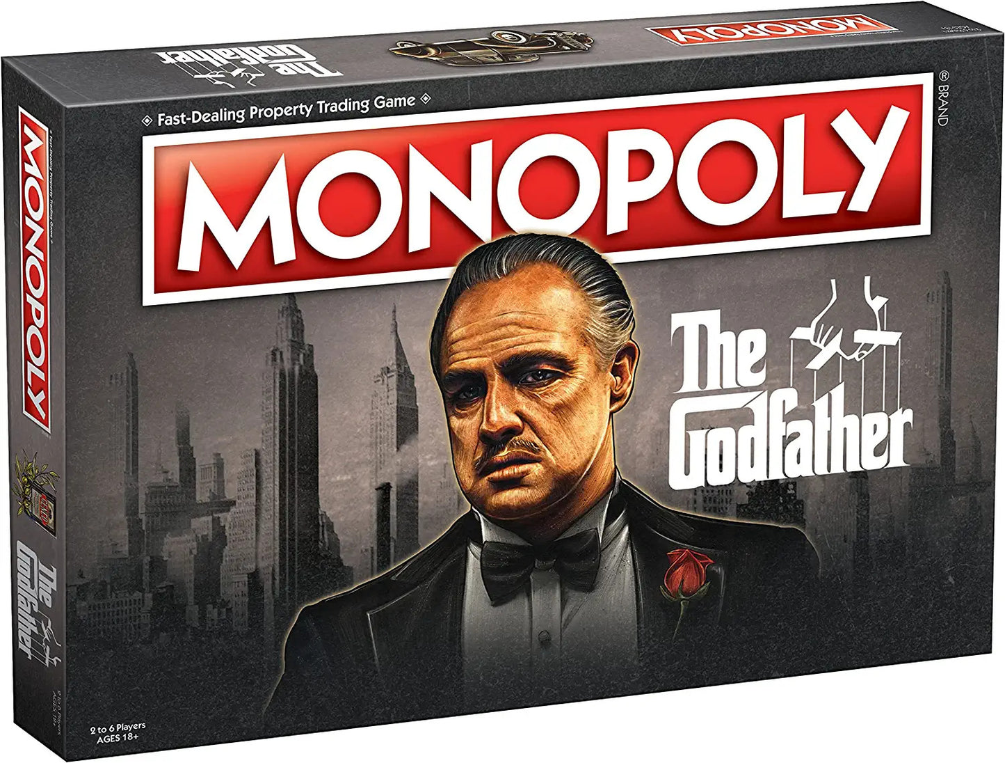 JEU DE SOCIÉTÉ - MONOPOLY - THE GODFATHER 50TH ANNIVERSARY - VERSION ANGLAISE