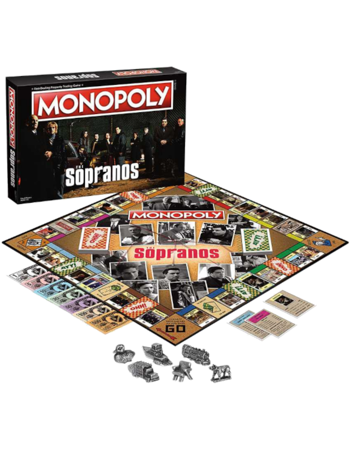 JEU DE SOCIÉTÉ - MONOPOLY - THE SOPRANOS EDITION - VERSION ANGLAISE