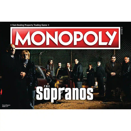 JEU DE SOCIÉTÉ - MONOPOLY - THE SOPRANOS EDITION - VERSION ANGLAISE