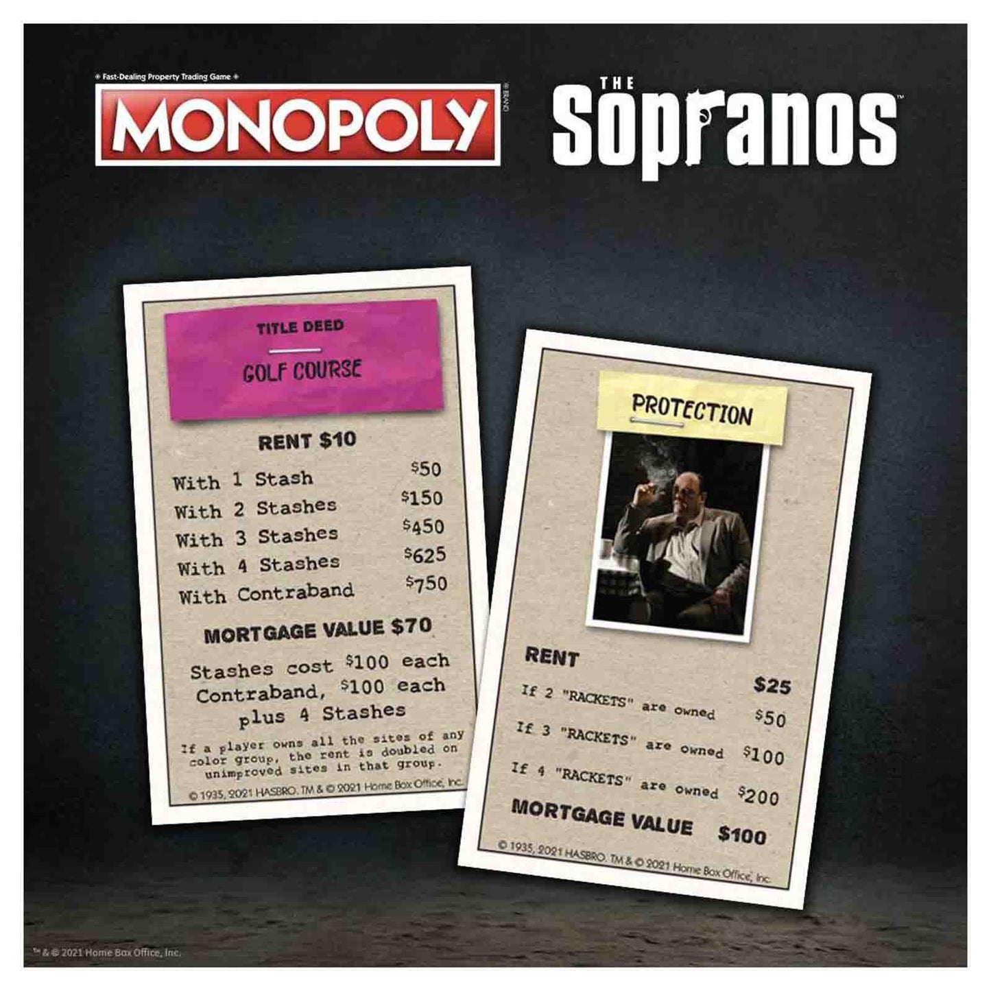 JEU DE SOCIÉTÉ - MONOPOLY - THE SOPRANOS EDITION - VERSION ANGLAISE