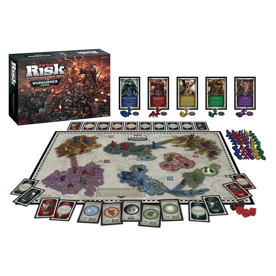 JEU DE SOCIÉTÉ - RISK - WARHAMMER 40,000 - VERSION ANGLAISE