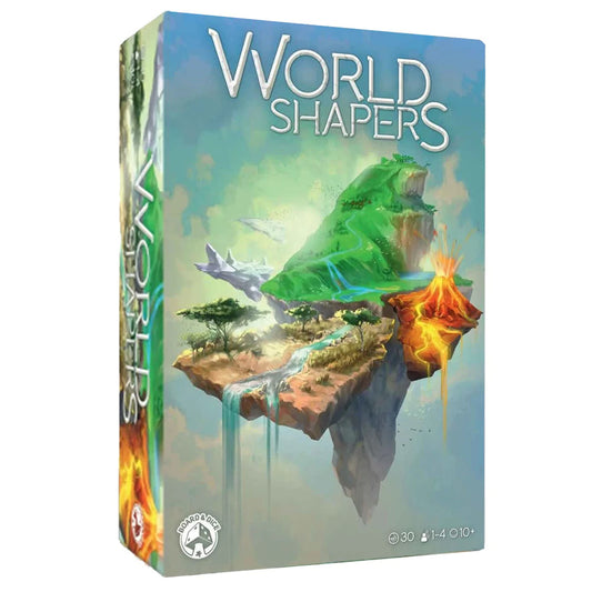 JEU DE SOCIÉTÉ - WORLD SHAPERS- BOARD & DICE - VERSION ANGLAISE