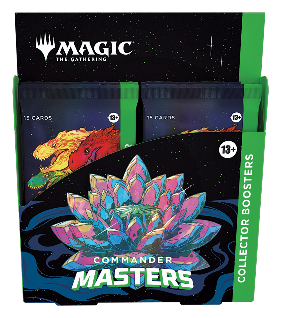 MAGIC THE GATHERING - COMMANDER MASTERS - COLLECTOR BOOSTER BOX - ENGLISH