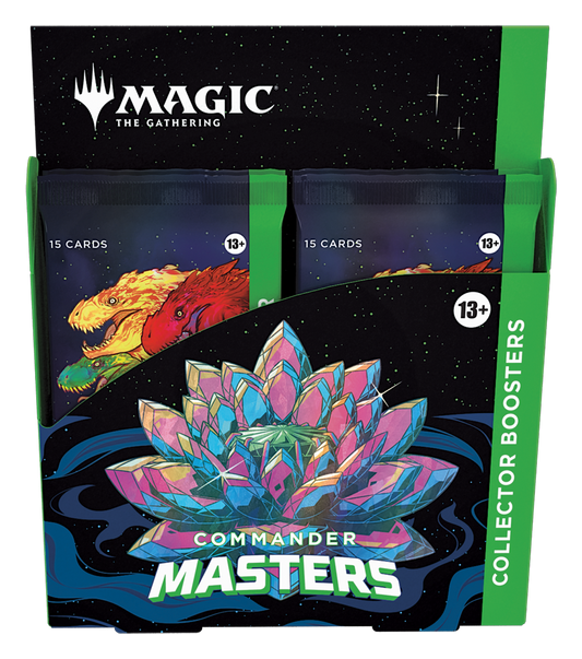 MAGIC THE GATHERING - COMMANDER MASTERS - COLLECTOR BOOSTER BOX - ENGLISH