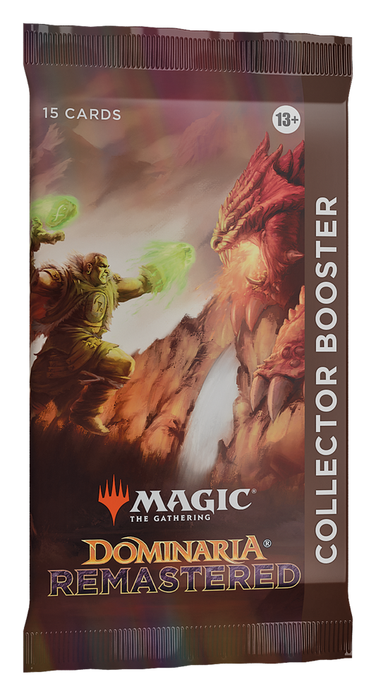 MAGIC THE GATHERING - DOMINARIA REMASTERED - COLLECTOR BOOSTER PACK - ENGLISH