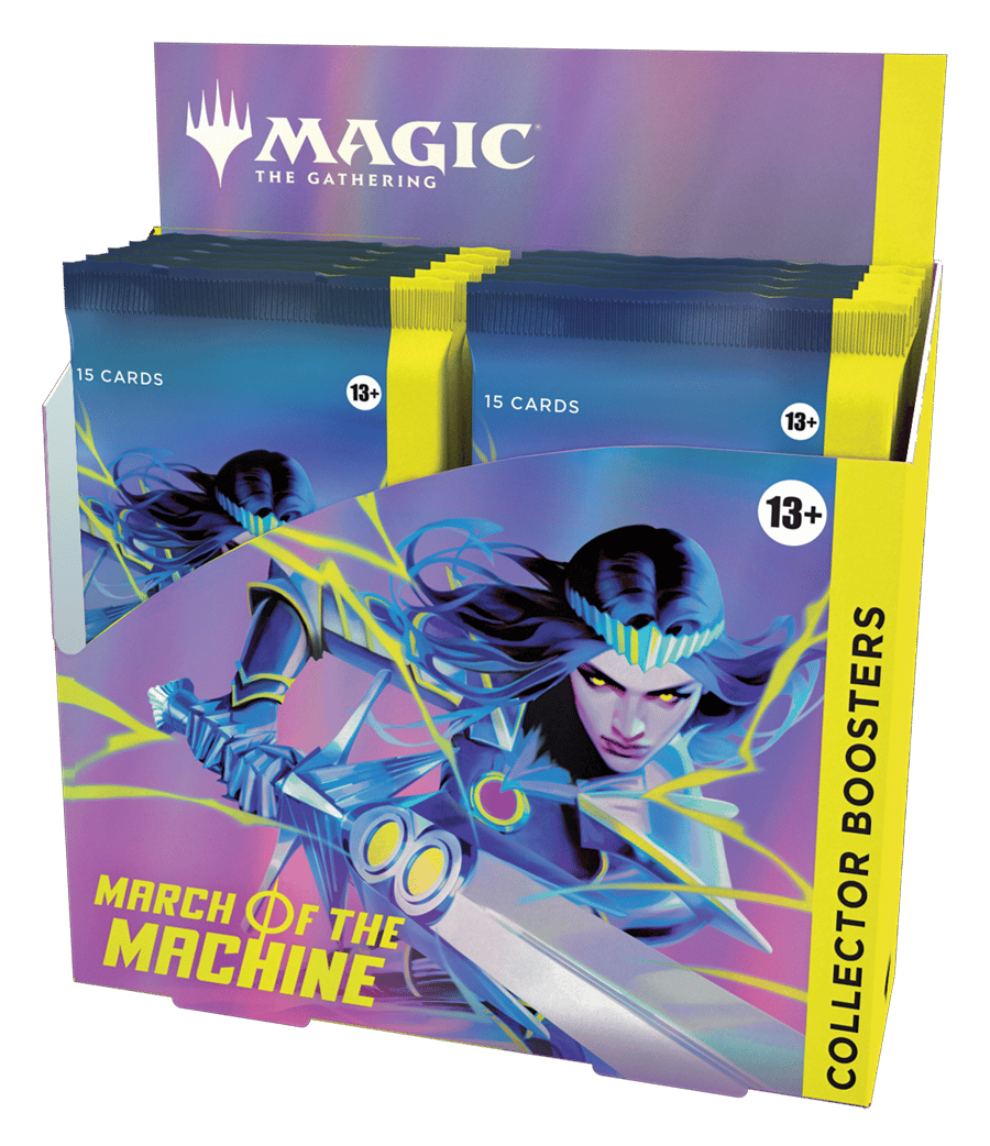 MAGIC THE GATHERING - MARCH OF THE MACHINE - COLLECTOR BOOSTER BOX - ENGLISH