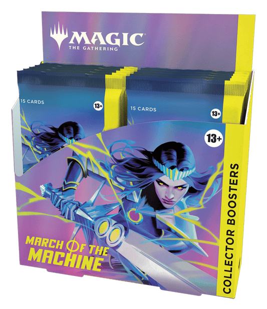 MAGIC THE GATHERING - MARCH OF THE MACHINE - COLLECTOR BOOSTER BOX - ENGLISH