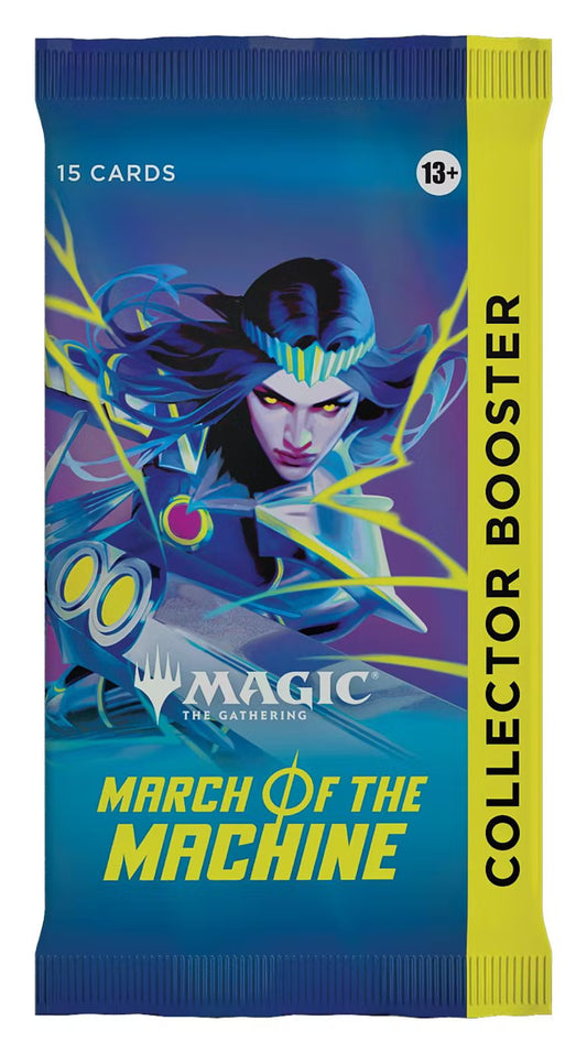 MAGIC THE GATHERING - MARCH OF THE MACHINE - COLLECTOR BOOSTER PACK - ENGLISH