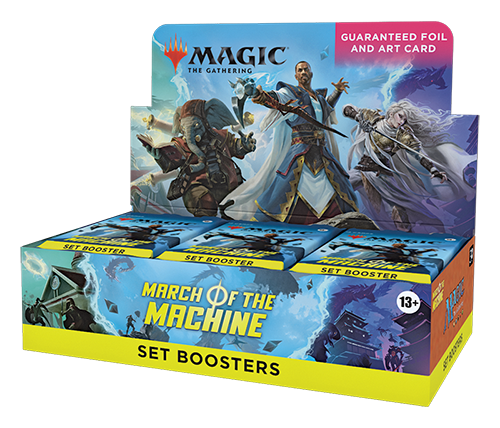 MAGIC THE GATHERING - MARCH OF THE MACHINE - SET BOOSTER BOX - ENGLISH