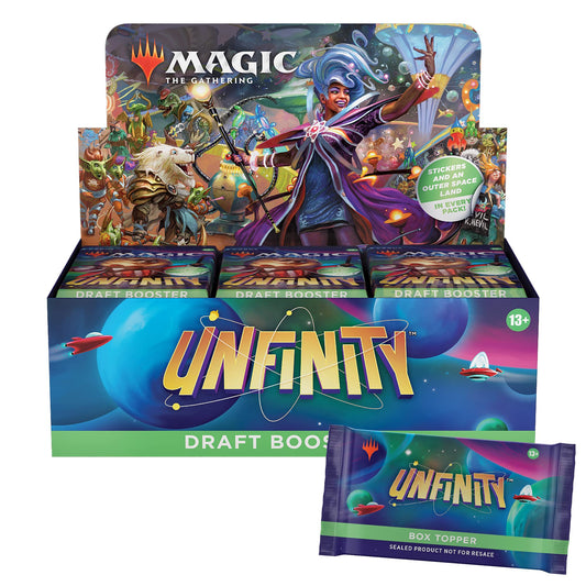 MAGIC THE GATHERING - UNFINITY - DRAFT BOOSTER BOX - ENGLISH