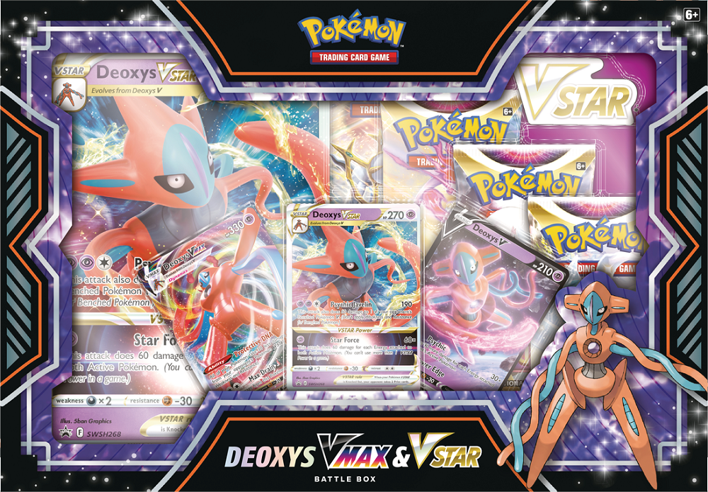 POKÉMON - DEOXYS / ZERAORA VMAX & VSTAR BATTLE BOX - 2022