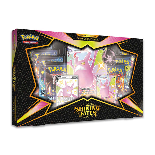 POKÉMON - SHINING FATES - SHYNY CROBAT VMAX - PREMIUM COLLECTION BOX