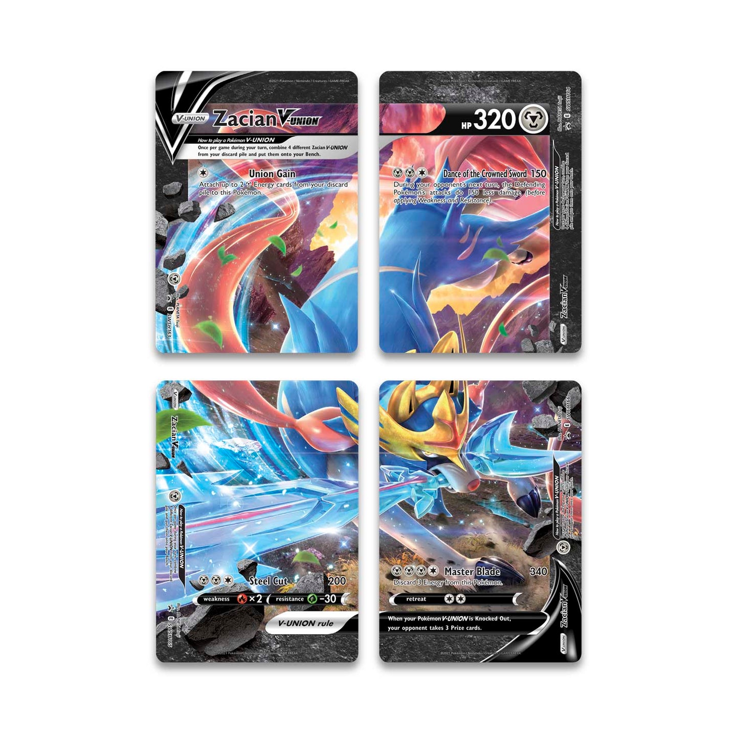 POKÉMON - ZACIAN V-UNION - SPECIAL COLLECTION BOX