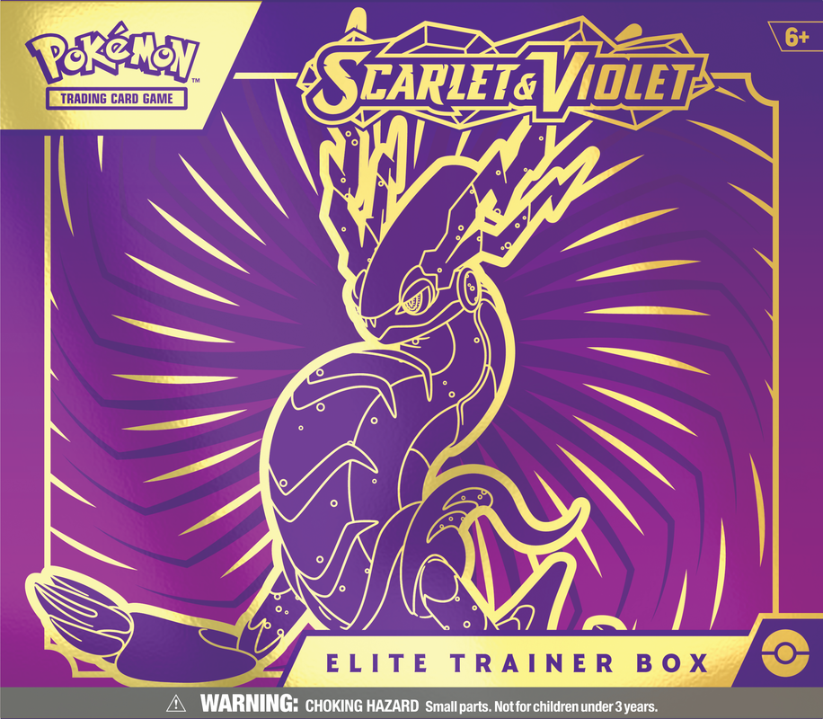 POKÉMON - SCARLET & VIOLET BASE SET - ELITE TRAINER BOX - SCARLET & VIOLET - ETB