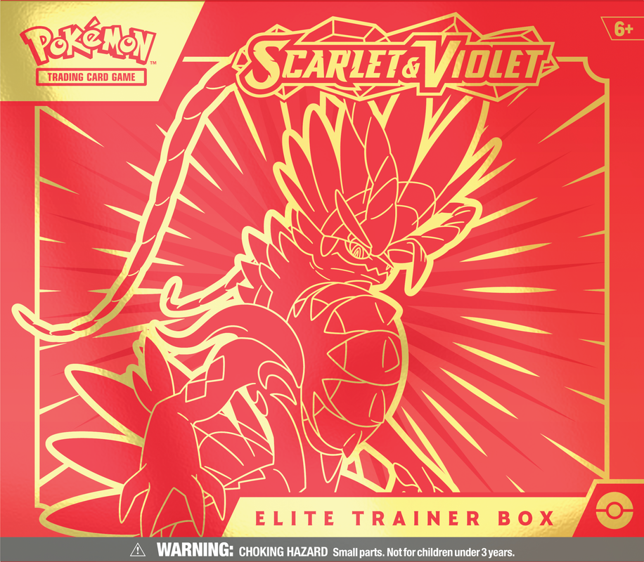 POKÉMON - SCARLET & VIOLET BASE SET - ELITE TRAINER BOX - SCARLET & VIOLET - ETB